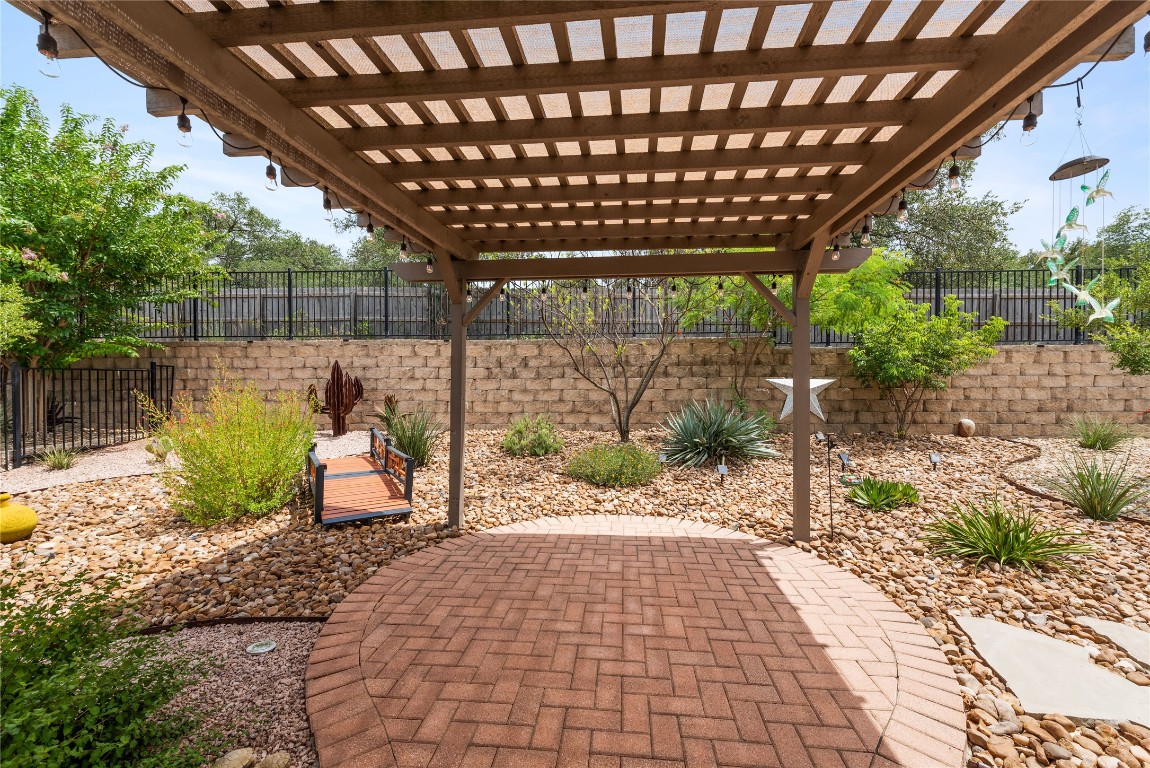 307 Hobby Street Georgetown, TX 78633 - Photo 33 of 40 a view of a porch with a bench