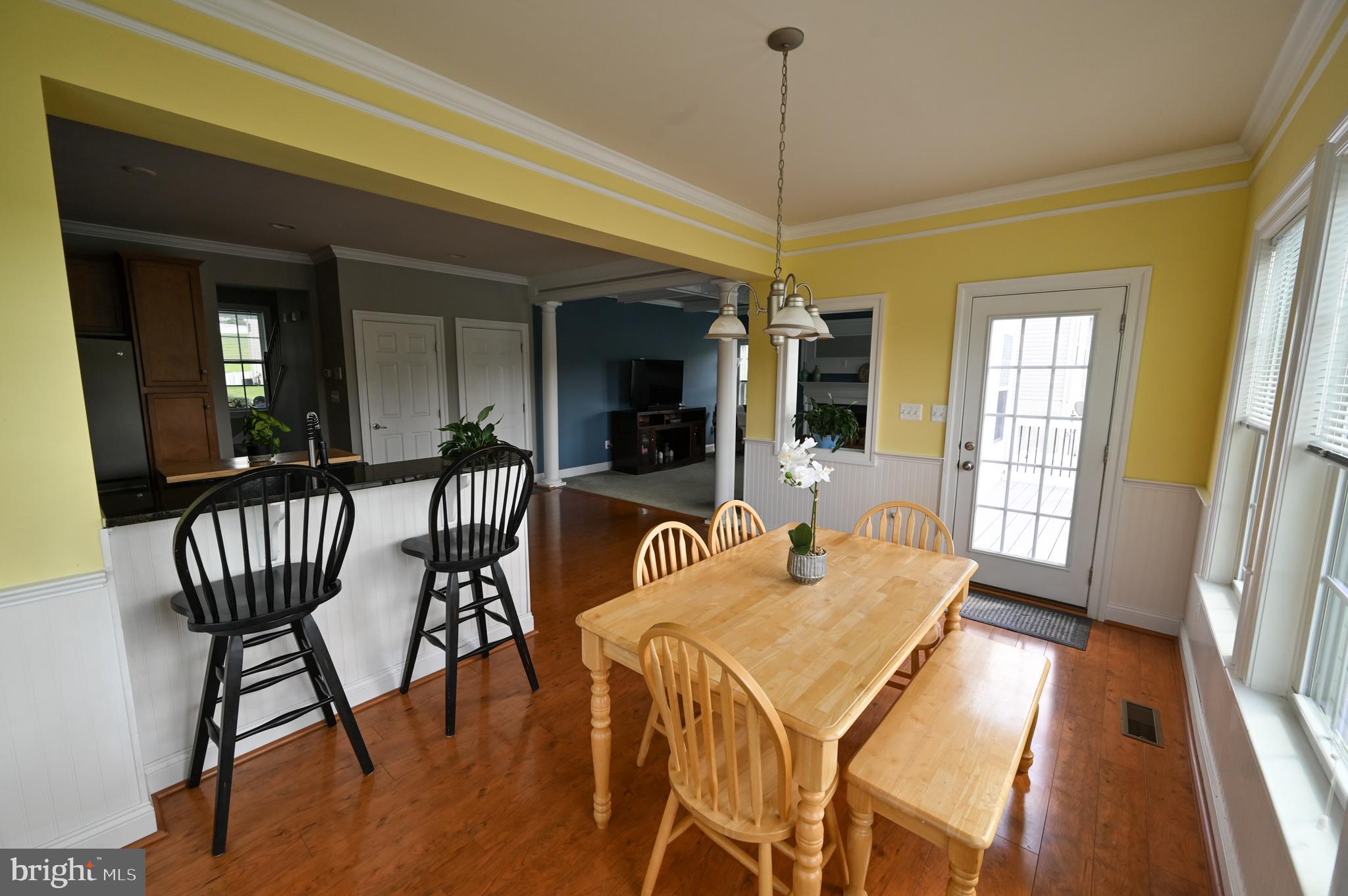2528 Codorus Lane Spring Grove, PA 17362 - Photo 32 of 77 a view of a dining room with furniture window and wooden floor