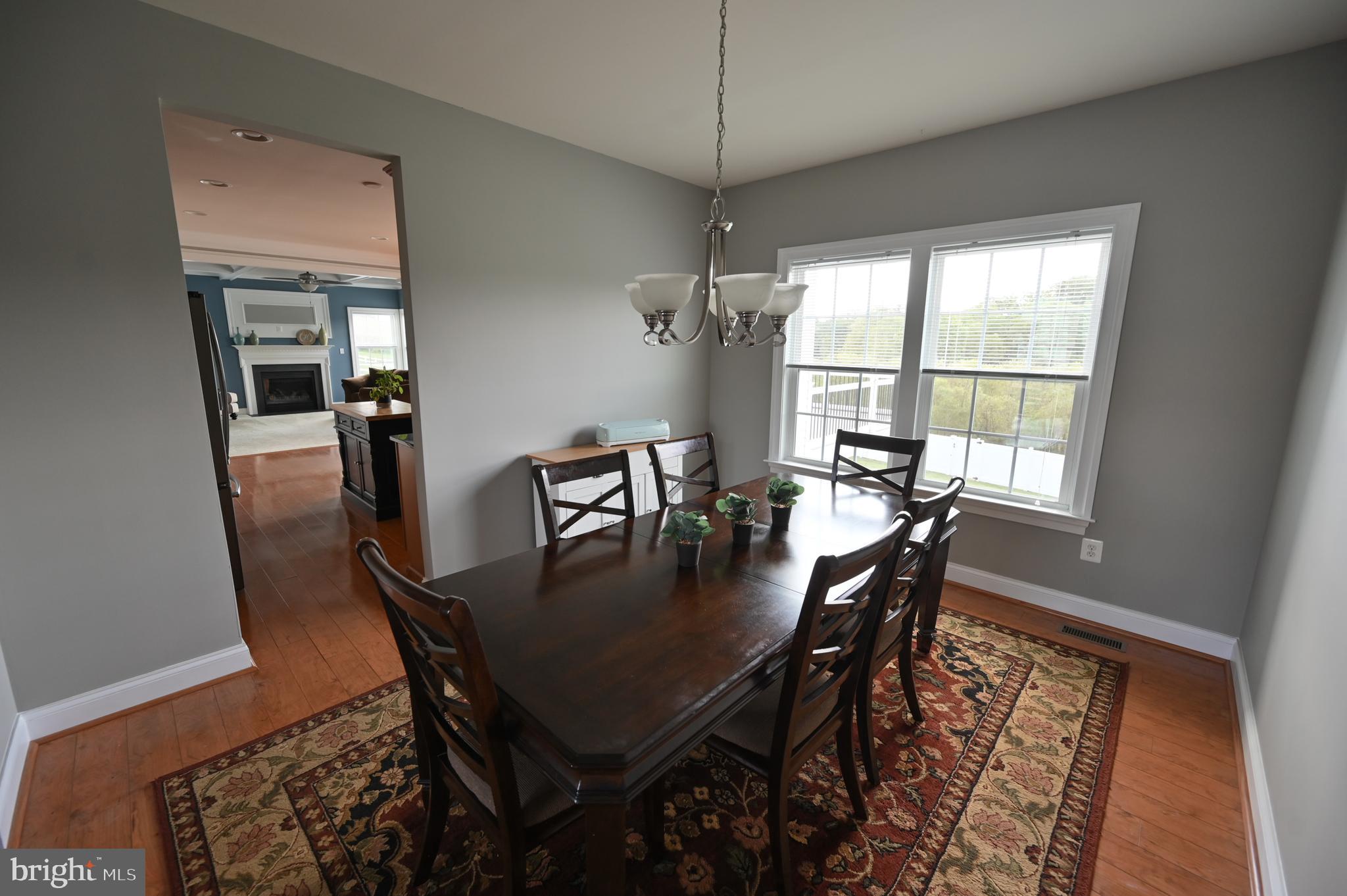 2528 Codorus Lane Spring Grove, PA 17362 - Photo 36 of 77 a view of a dining room with furniture window and wooden floor