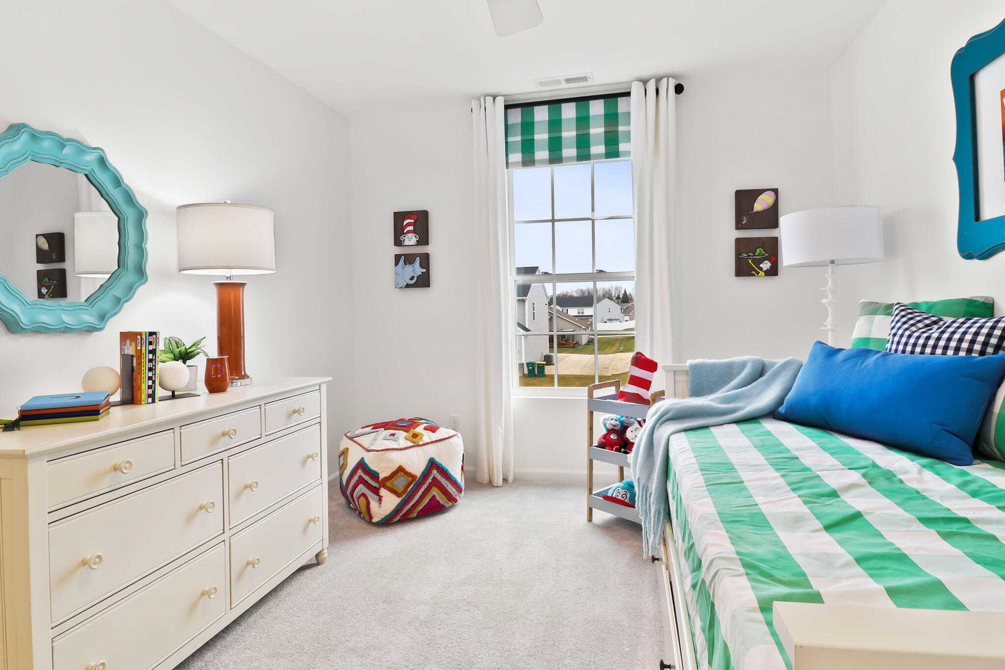 6786 East 104th Avenue Crown Point, IN 46307 - Photo 15 of 21 a bedroom with a bed and a window