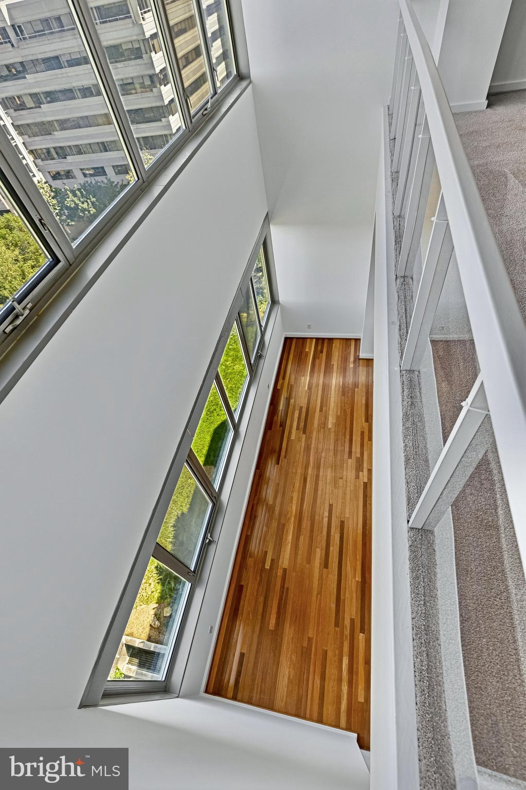 2501 M Street Northwest, Unit 722 Washington, DC 20037 - Photo 13 of 26 View From Primary Bedroom to Lower Level