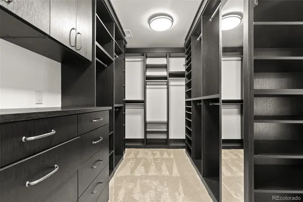 a view of closet
