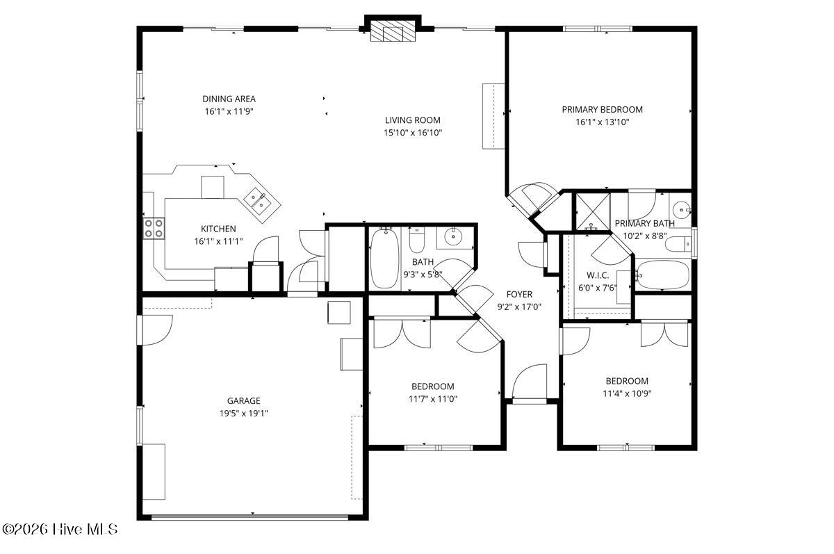 205 Antioch Lakes Road New Bern, NC 28560 - Photo 53 of 53 Floorplan
