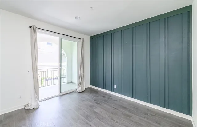 a view of a building from a balcony