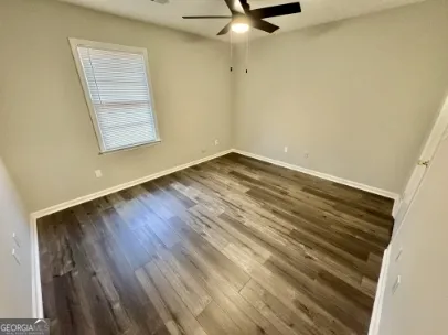 wooden floor in an empty room
