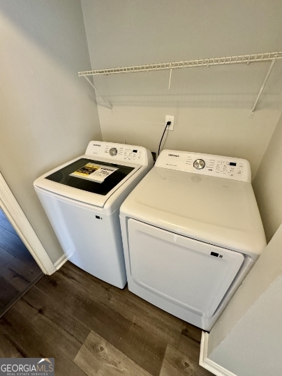 117 Appleton Boulevard Stockbridge, GA 30281 - Photo 9 of 13 a utility room with dryer and washer