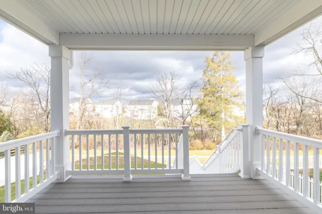 a view of a city from a balcony