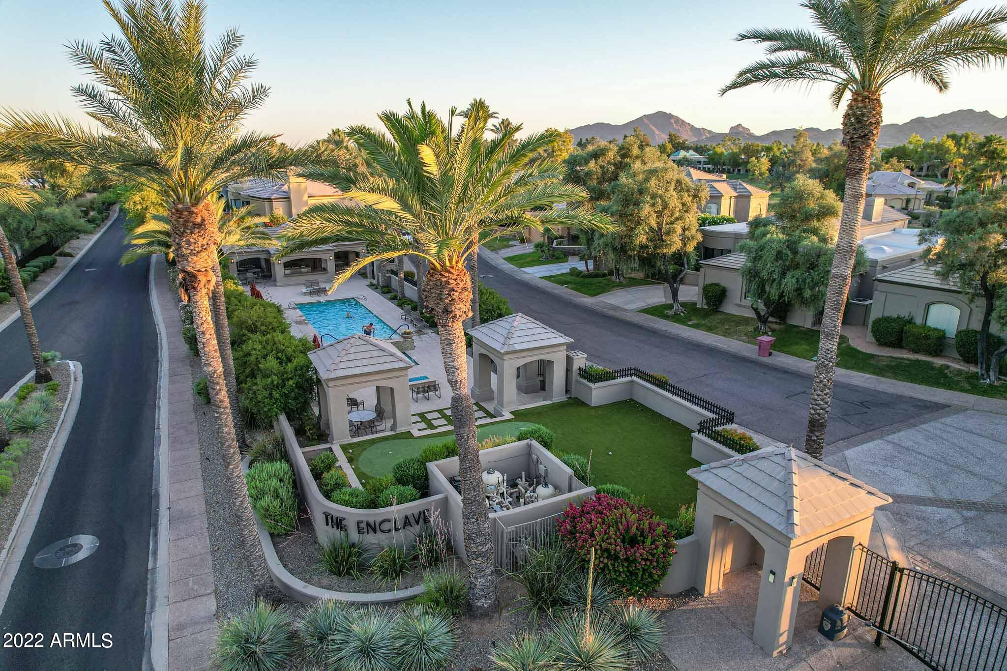7878 East Gainey Ranch Road, Unit 56 Scottsdale, AZ 85258 - Photo 56 of 58 Drone (19)