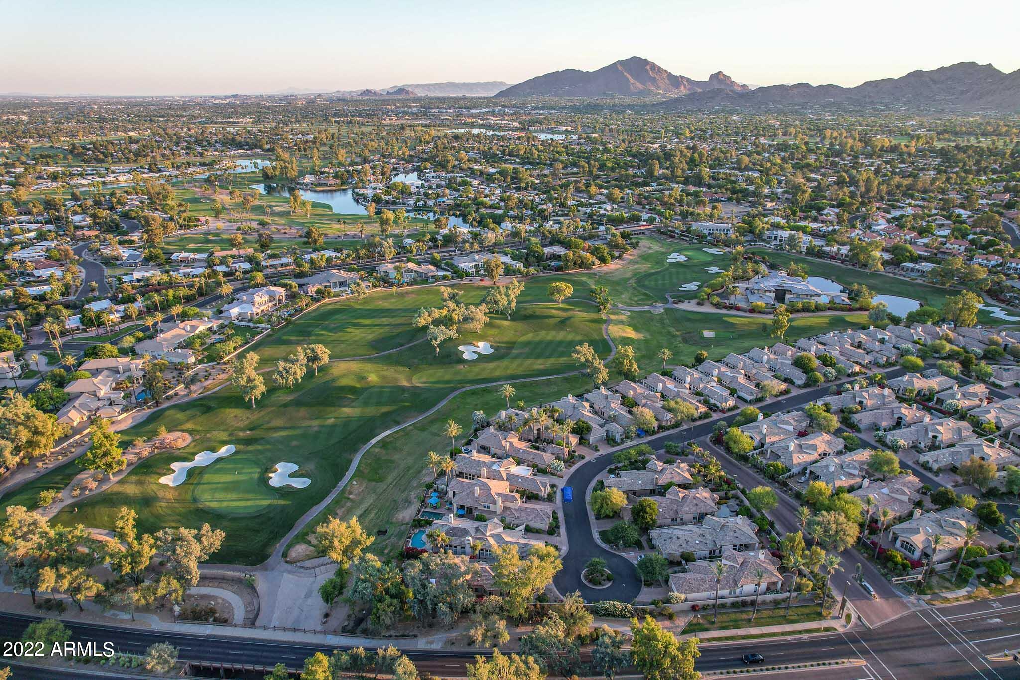 7878 East Gainey Ranch Road, Unit 56 Scottsdale, AZ 85258 - Photo 58 of 58 Drone (23)