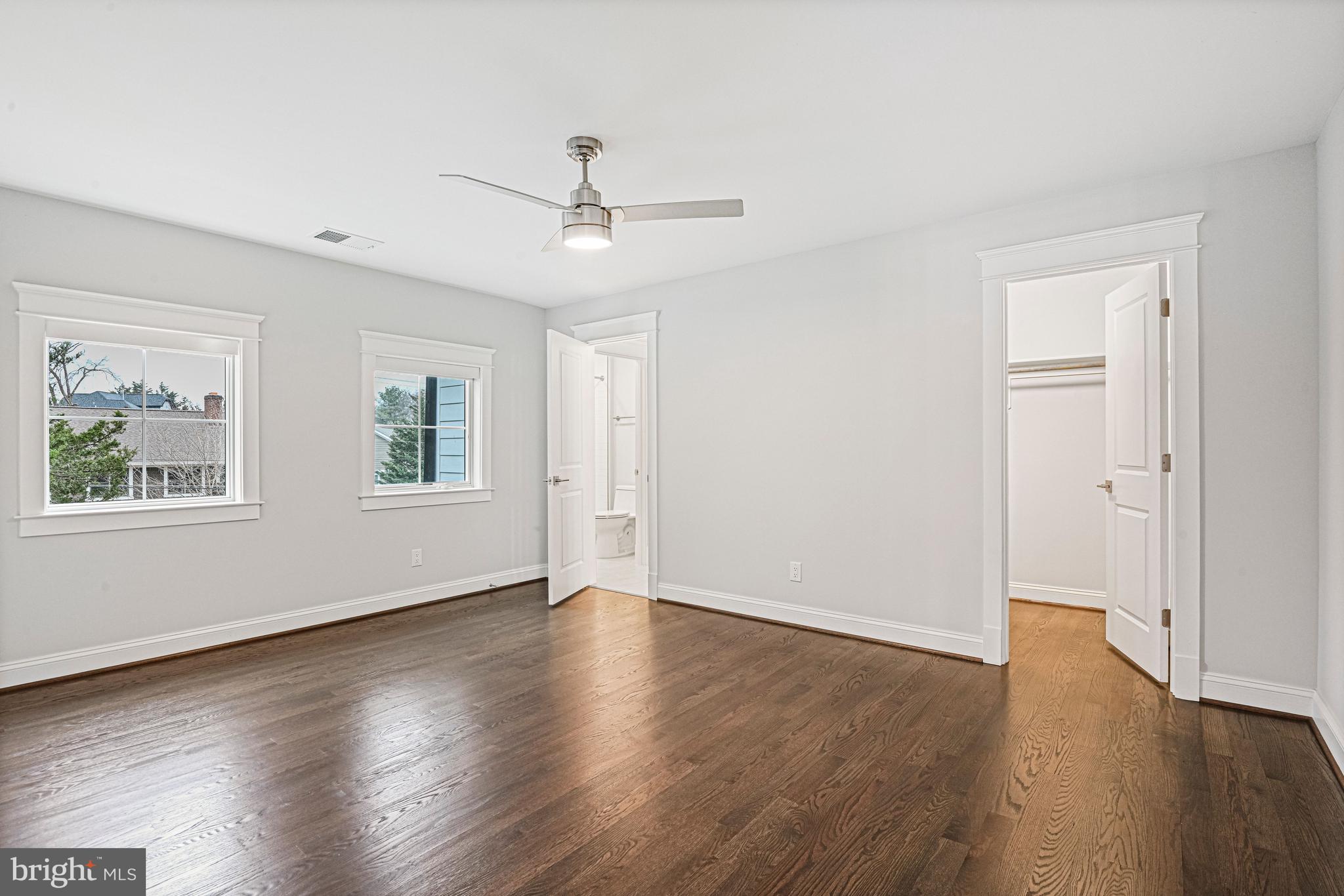 6447 Tucker Avenue McLean, VA 22101 - Photo 24 of 47 a view of an empty room with wooden floor and a window