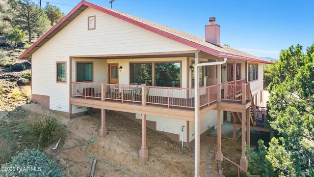 a front view of a house with a porch
