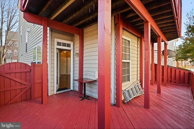 a view of a house with a chairs