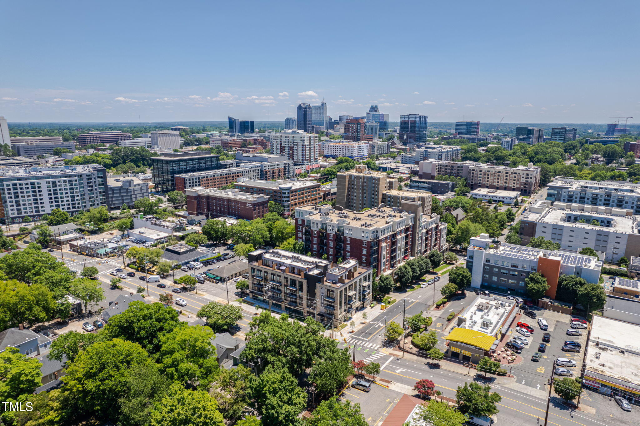 615 West Peace Street, Unit 306 Raleigh, NC 27603 - Photo 34 of 37 a picture of city view