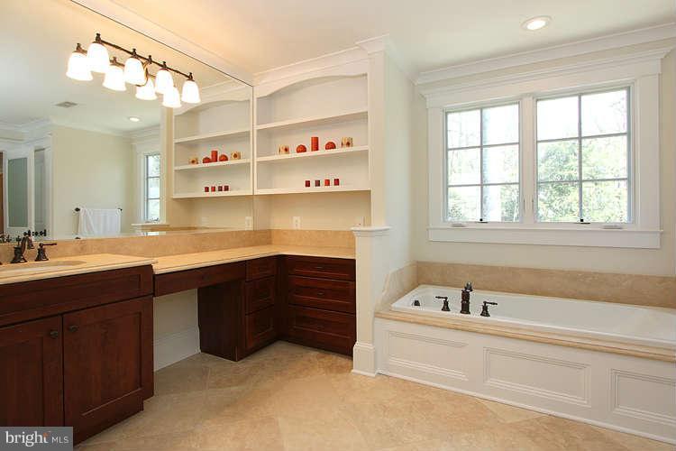 8015 Aberdeen Road Bethesda, MD 20814 - Photo 15 of 30 Master Bath w/soaking tub & double vanities