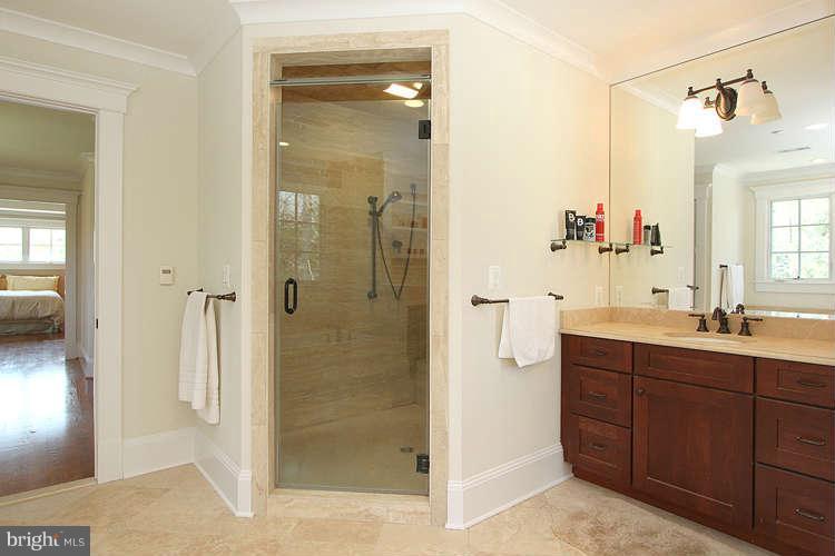 8015 Aberdeen Road Bethesda, MD 20814 - Photo 16 of 30 Master Bath w/separate shower