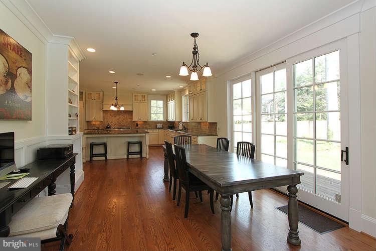8015 Aberdeen Road Bethesda, MD 20814 - Photo 9 of 30 Eat-in Kitchen Area w/floor to ceiling shelving