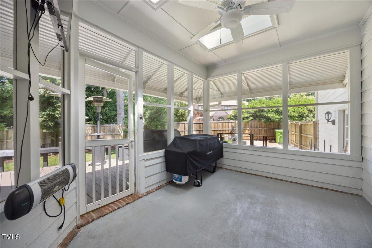 7917 Rooksley Court Raleigh, NC 27615 - Photo 36 of 45 screened in /covered porch