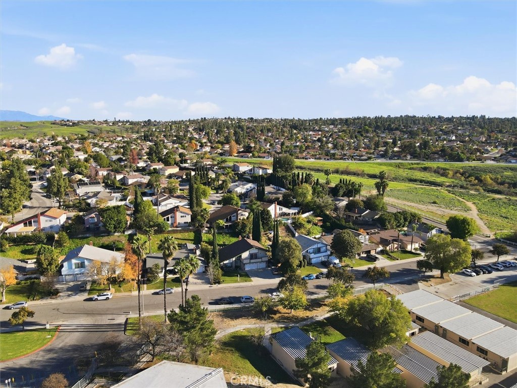 6266 Shaker Drive Riverside, CA 92506 - Photo 66 of 72 an aerial view of a city with lots of residential buildings