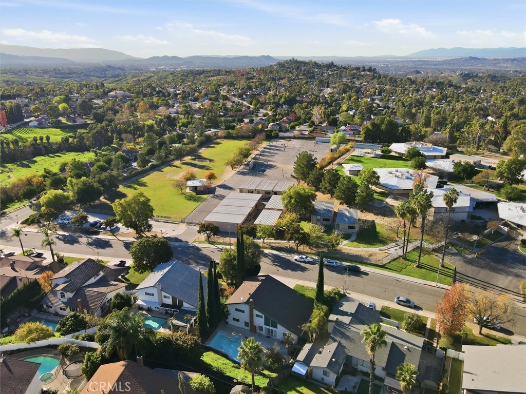 6266 Shaker Drive Riverside, CA 92506 - Photo 68 of 72 an aerial view of residential houses with outdoor space