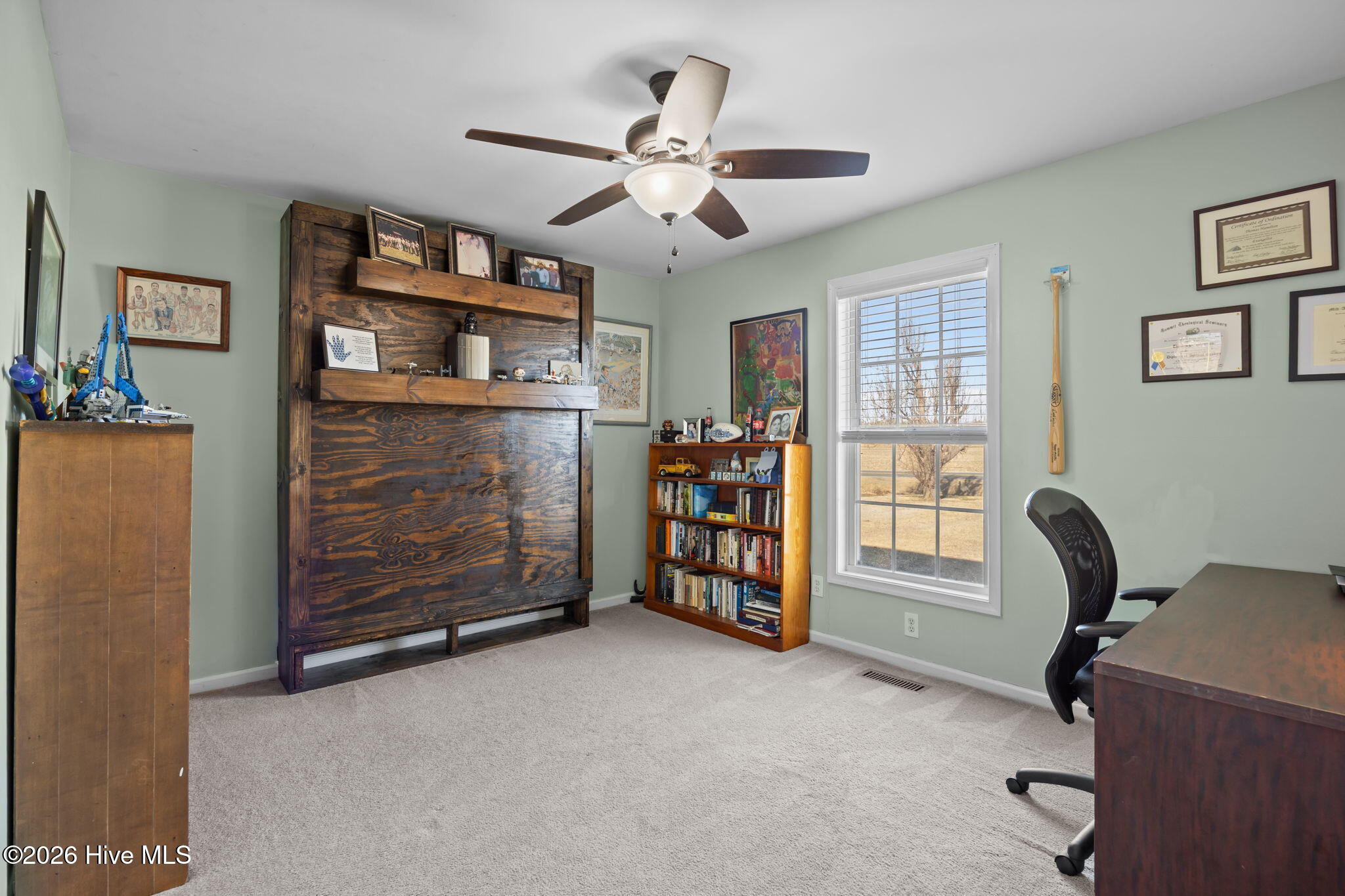 1635 Horse Pen Swamp Road Washington, NC 27889 - Photo 28 of 43 Bedroom 2 with murphy bed