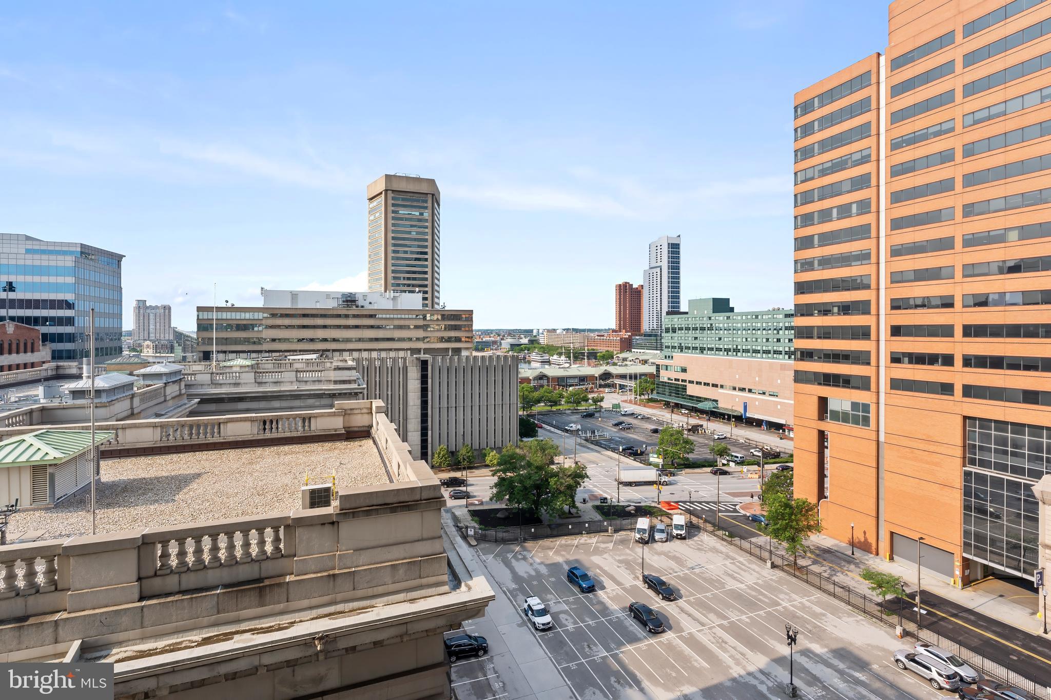 414 Water Street, Unit 2903 Baltimore, MD 21202 - Photo 34 of 46 a view of a city with tall buildings