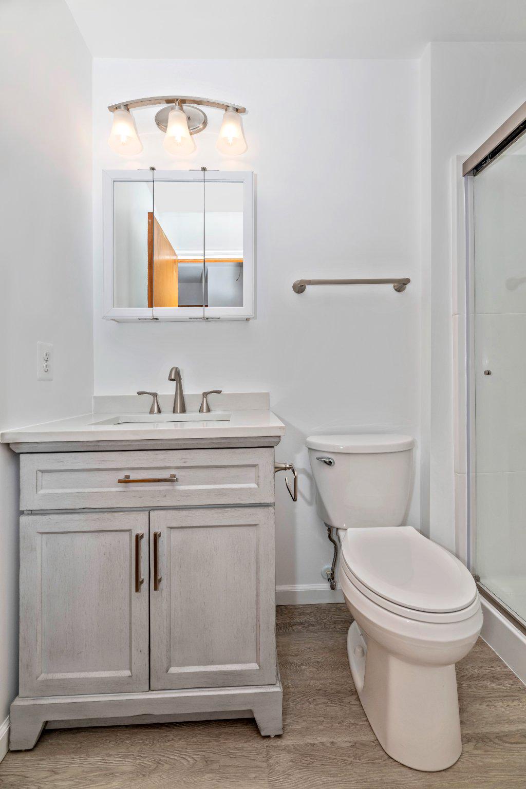 7927 Old Seventh Street Frederick, MD 21702 - Photo 12 of 19 Modern bathroom on main level