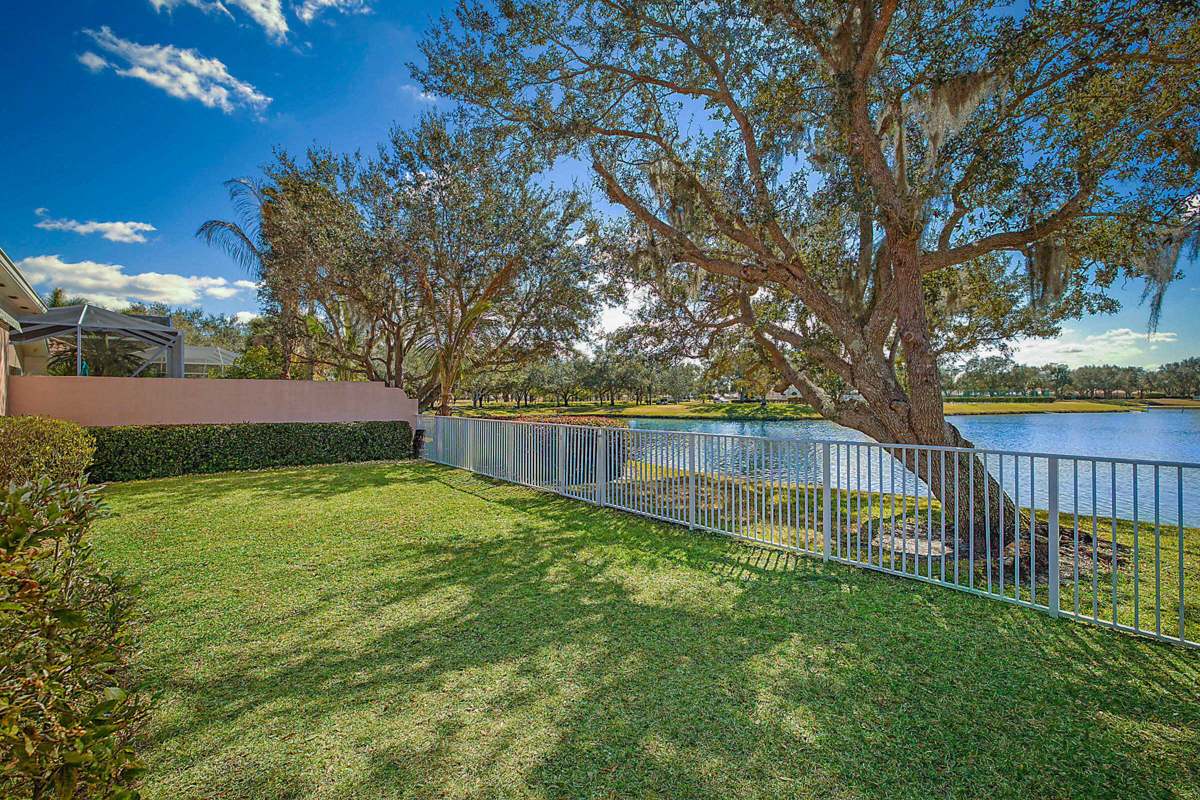 1226 Southwest Eagleglen Place Stuart, FL 34997 - Photo 35 of 45 a view of backyard with green space