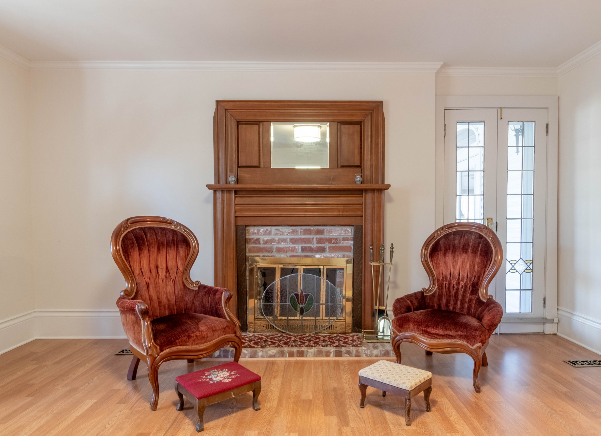 1441 Gratton Road Clarksville, TN 37043 - Photo 12 of 49 a living room with furniture and a fireplace