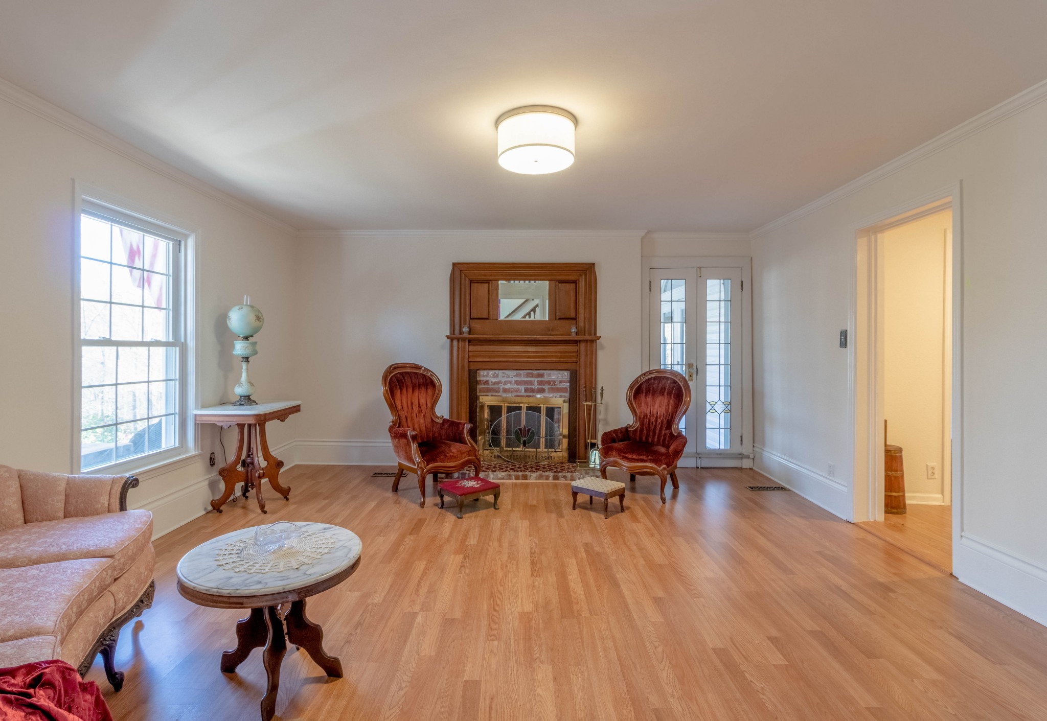 1441 Gratton Road Clarksville, TN 37043 - Photo 9 of 49 a living room with furniture and a wooden floor