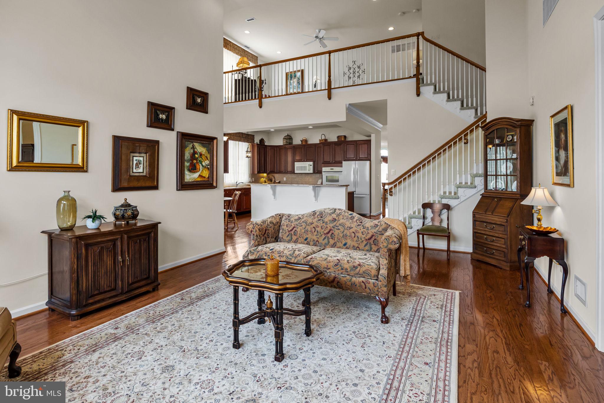 60 Nathaniel Road Holland, PA 18966 - Photo 21 of 41 View of Kitchen & Loft from Family Room