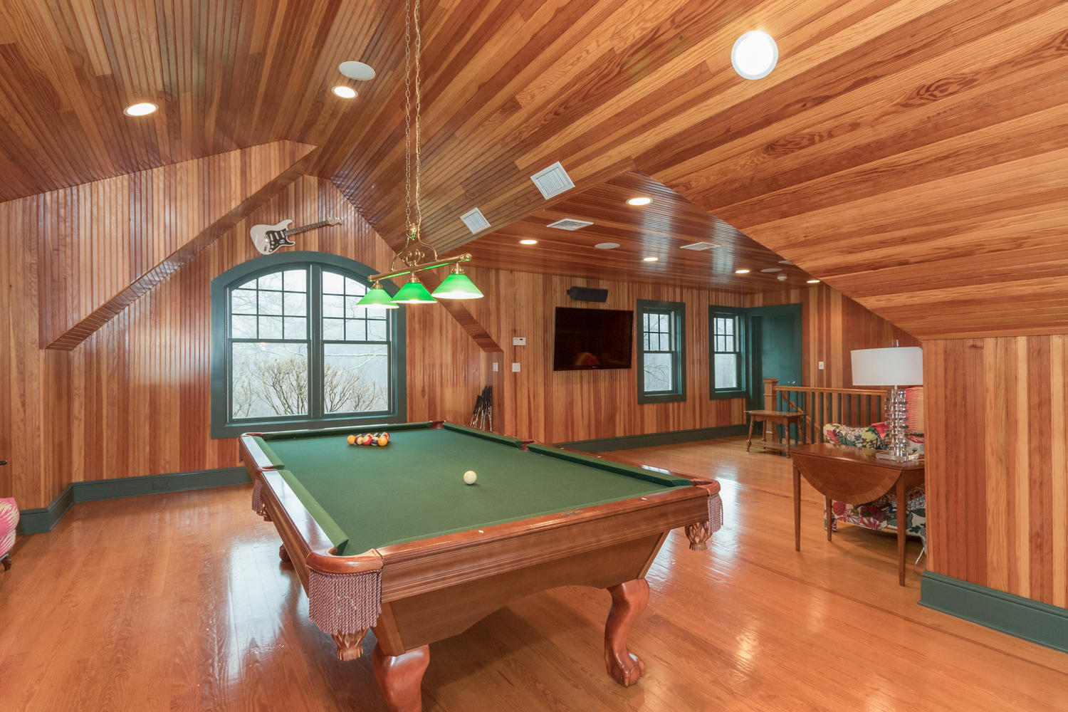 783 Valley Road New Canaan, CT 06840 - Photo 20 of 23 a room with pool table and windows