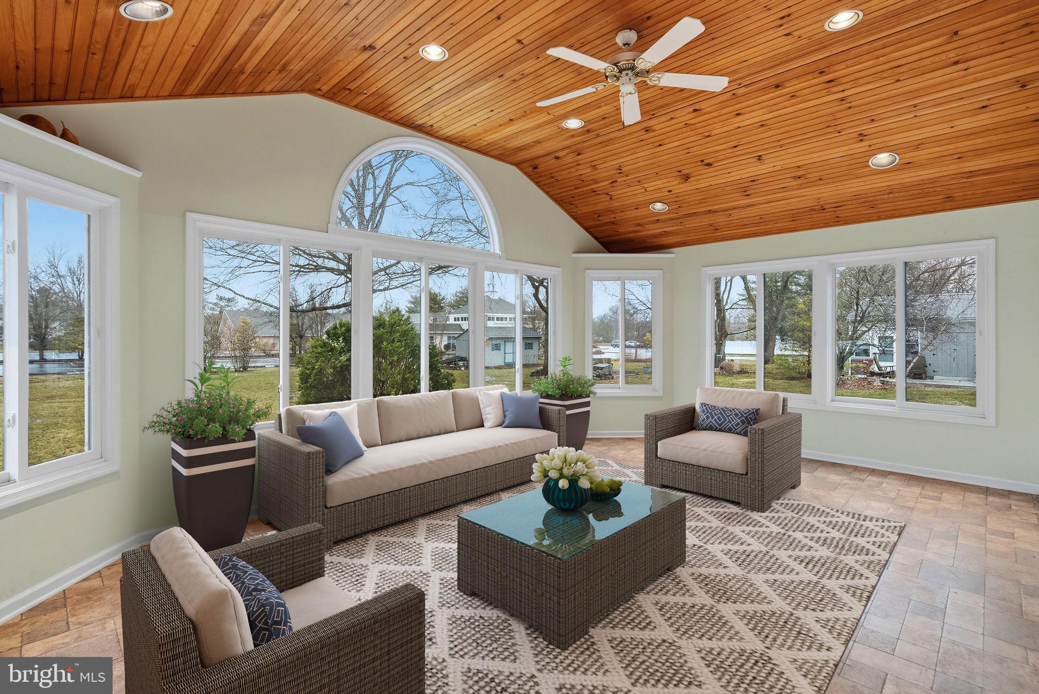 416 Oak Park Road Hatfield, PA 19440 - Photo 22 of 39 a living room with furniture and a large window