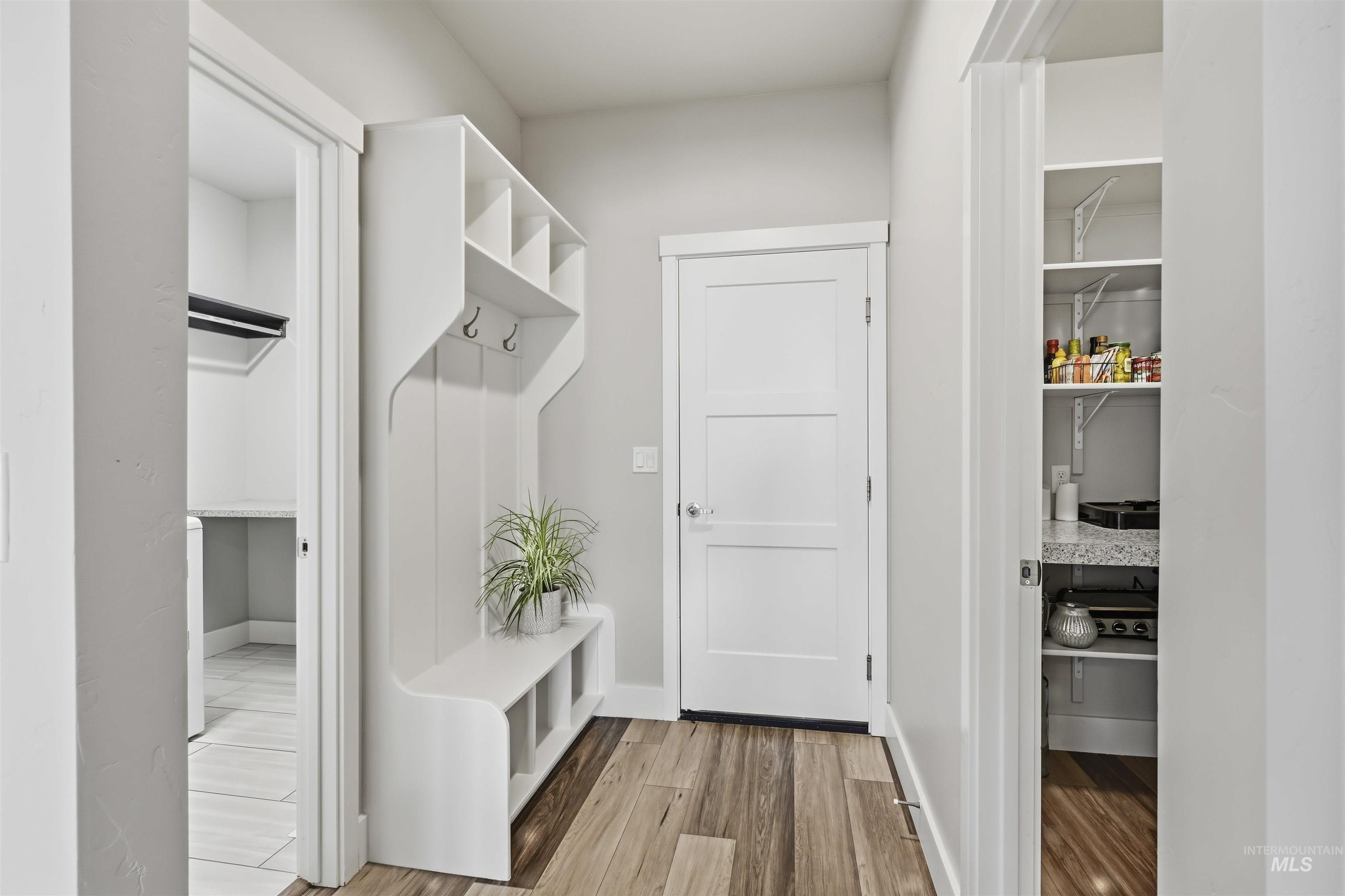2229 East Grayson Street Meridian, ID 83642 - Photo 17 of 40 Mudroom featuring light wood-type flooring