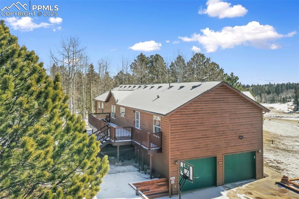 63 Bear Claw Trail Divide, CO 80814 - Photo 4 of 28 a view of a terrace