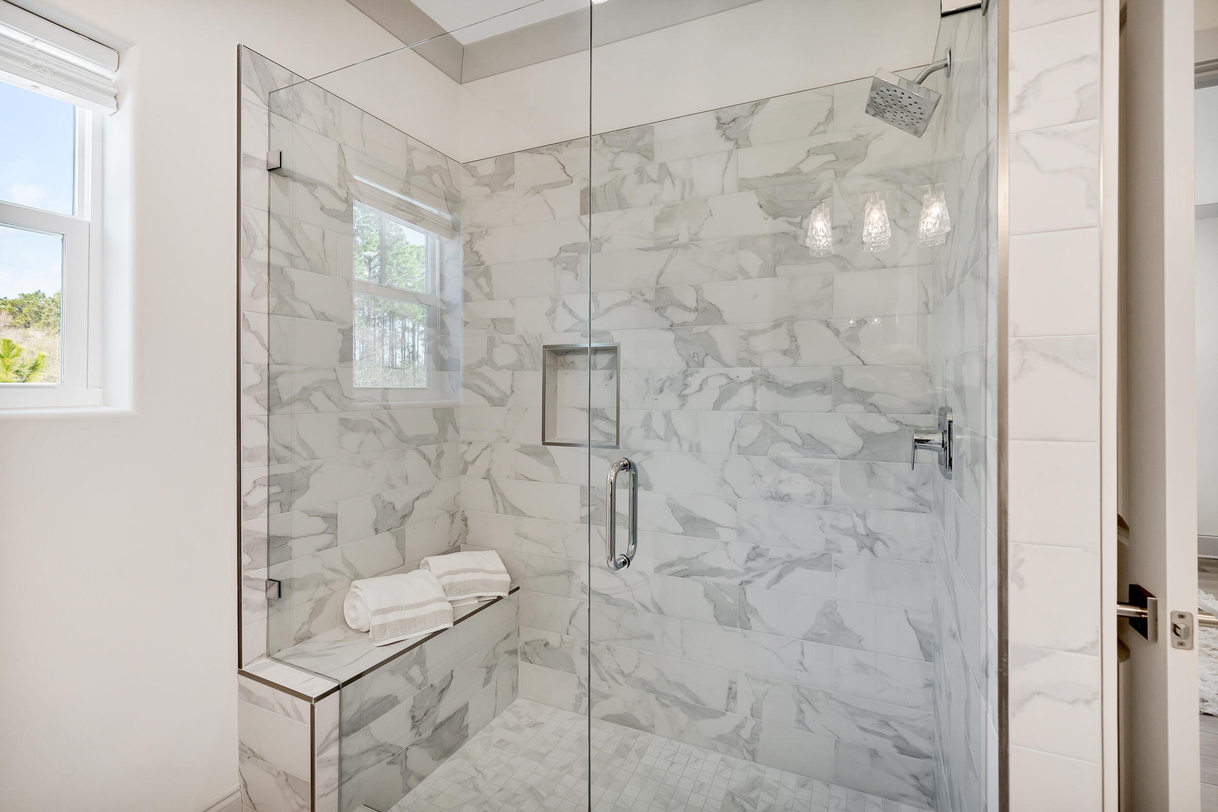 35 Golden Bell Ct Inlet Beach, Unit 35A Inlet Beach, FL 32461 - Photo 25 of 47 a bathroom with a shower