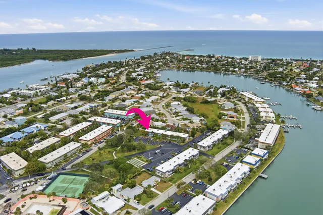 a view of city and ocean