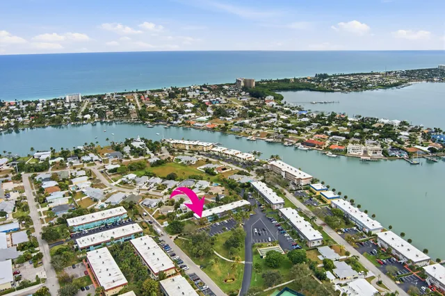 a view of lake and ocean