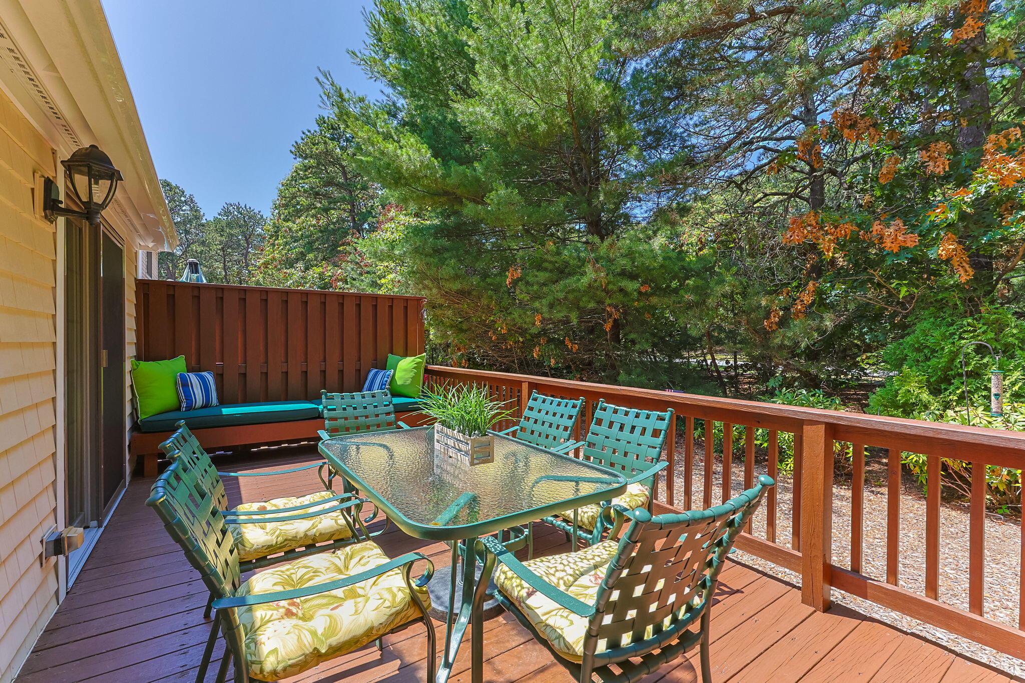 49 Shellback Way, Unit G Mashpee, MA 02649 - Photo 32 of 48 a view of a chairs in the deck