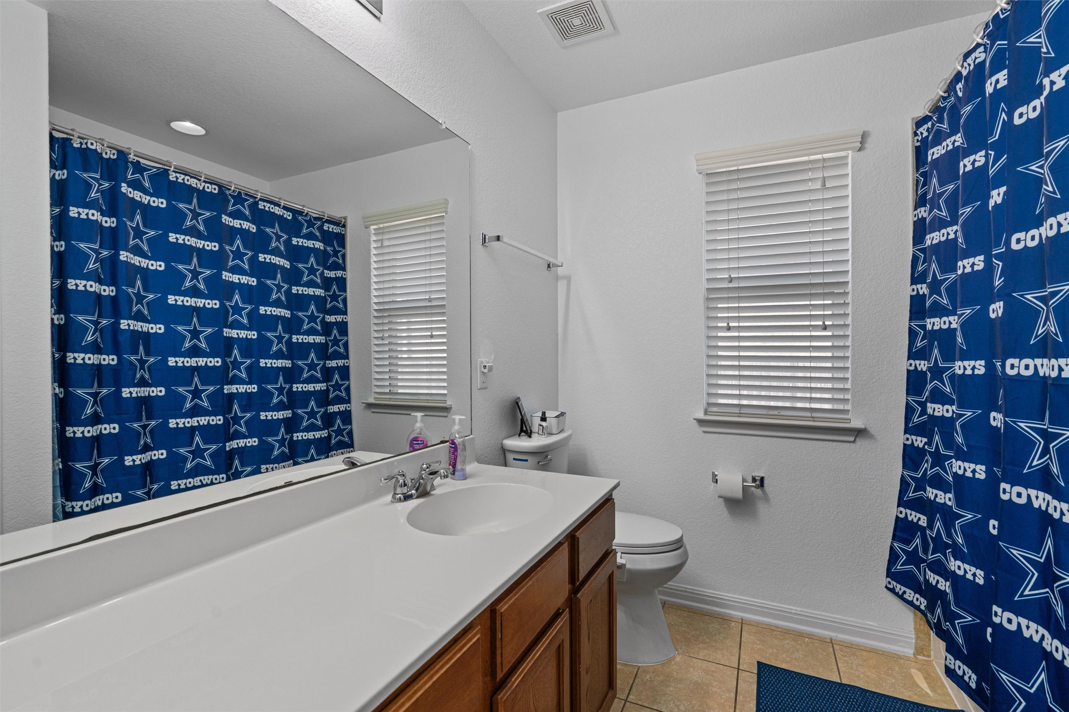 20513 Jackies Ranch Boulevard Pflugerville, TX 78660 - Photo 18 of 35 a bathroom with a sink a toilet and shower