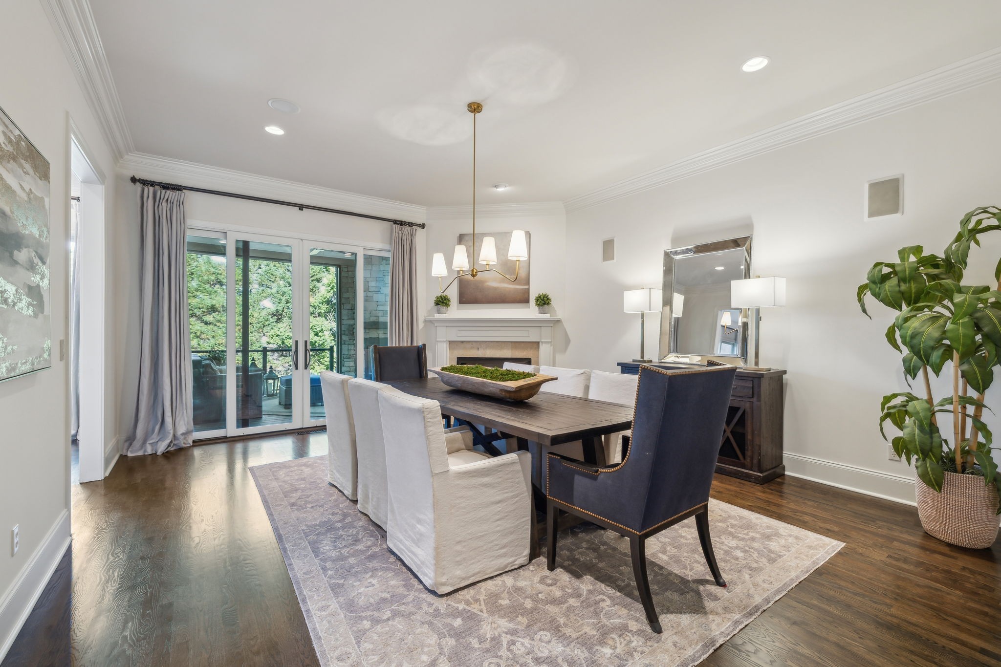 424 Wild Elm Street Franklin, TN 37064 - Photo 26 of 100 a living room with furniture and a chandelier