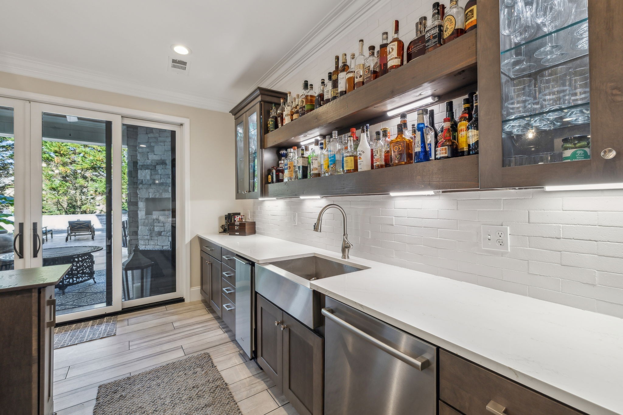 424 Wild Elm Street Franklin, TN 37064 - Photo 50 of 100 a kitchen with stainless steel appliances granite countertop a sink and a stove