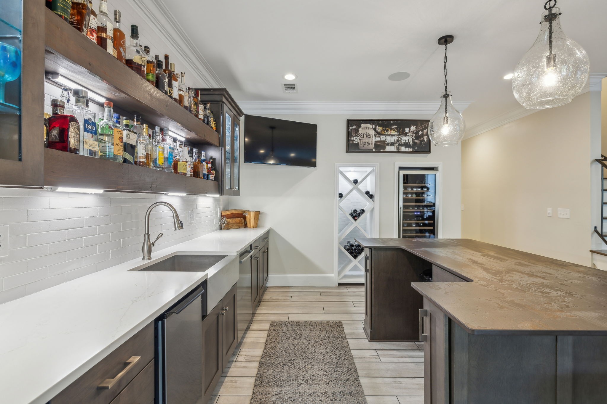 424 Wild Elm Street Franklin, TN 37064 - Photo 51 of 100 a kitchen with stainless steel appliances granite countertop a sink and a stove