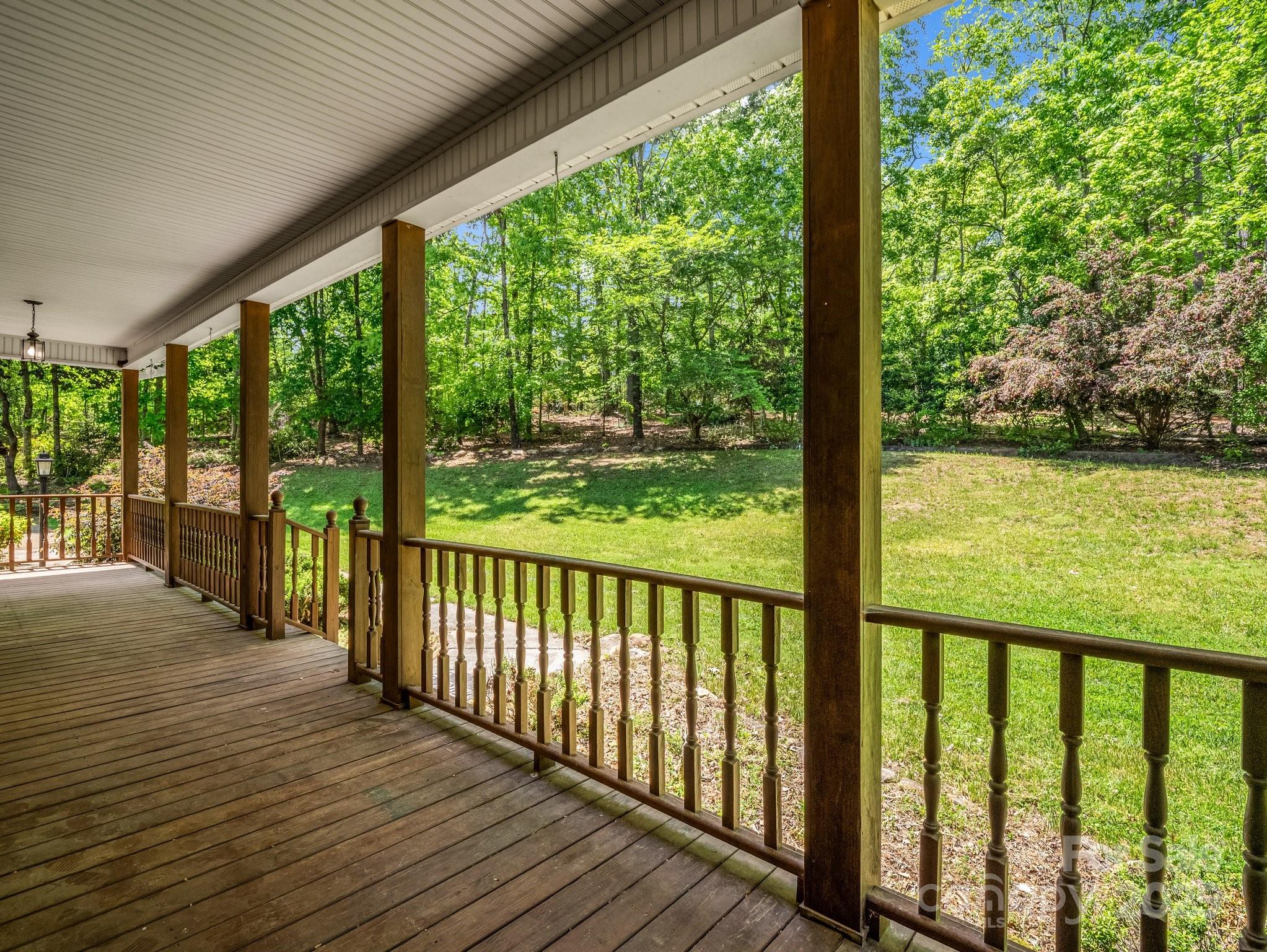 163 Summit Lane Rutherfordton, NC 28139 - Photo 8 of 44 a view of balcony with wooden floor