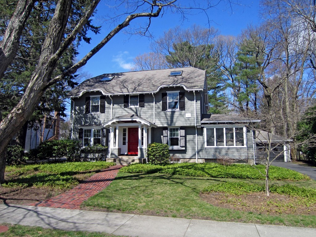 12 Arlington Road Wellesley, MA 02481 - Photo 1 of 26 front view of a house with a yard