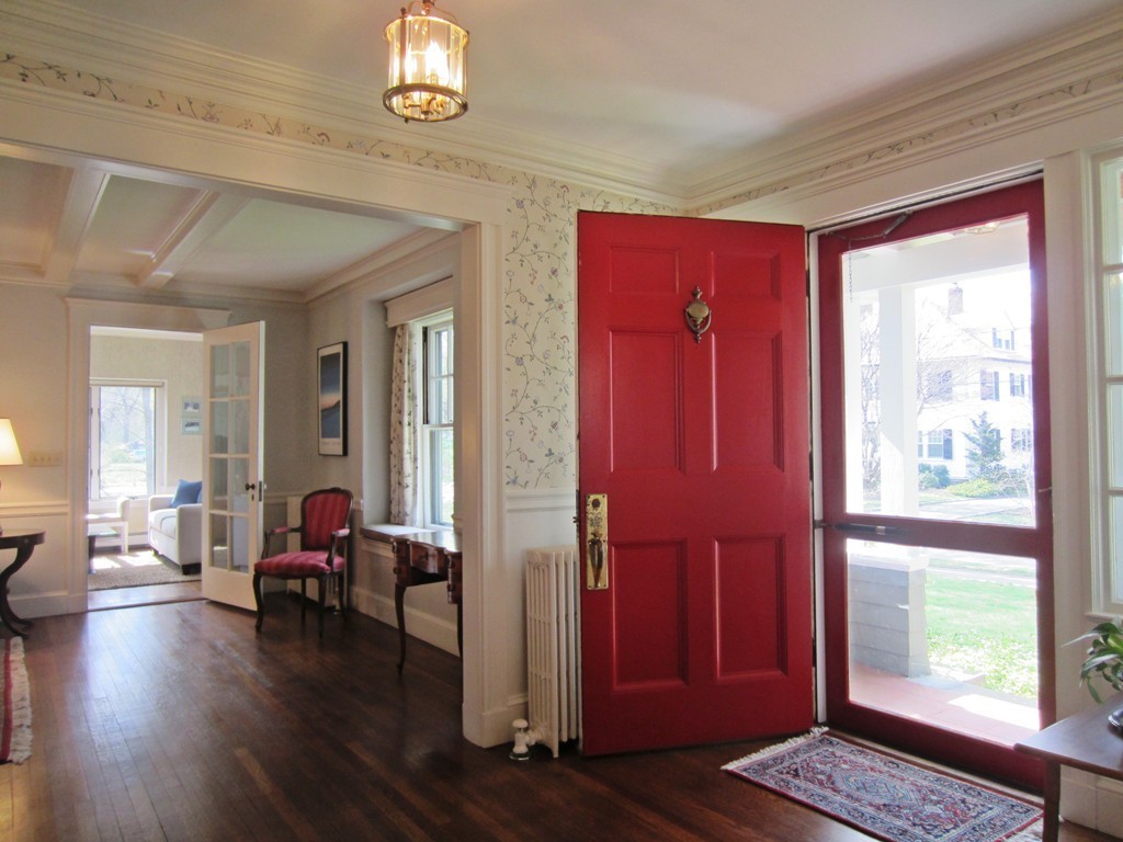 12 Arlington Road Wellesley, MA 02481 - Photo 2 of 26 a living room with furniture and a window
