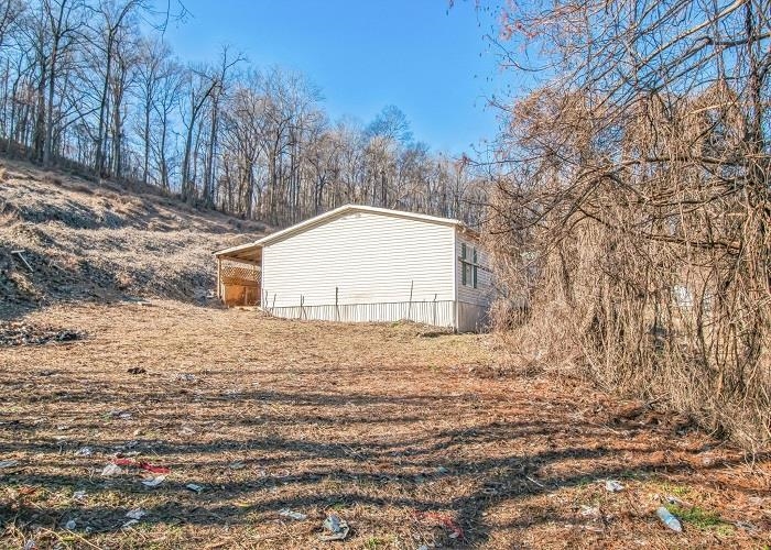 4414 Covey Hollow Road Culleoka, TN 38451 - Photo 3 of 16 a backyard of a house with lots of trees