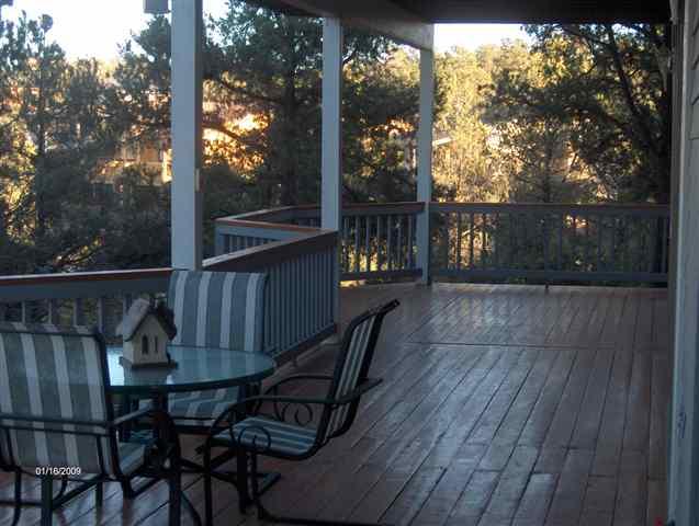 1101 South Elk Ridge Point Payson, AZ 85541 - Photo 8 of 9 Lower, covered deck is private
