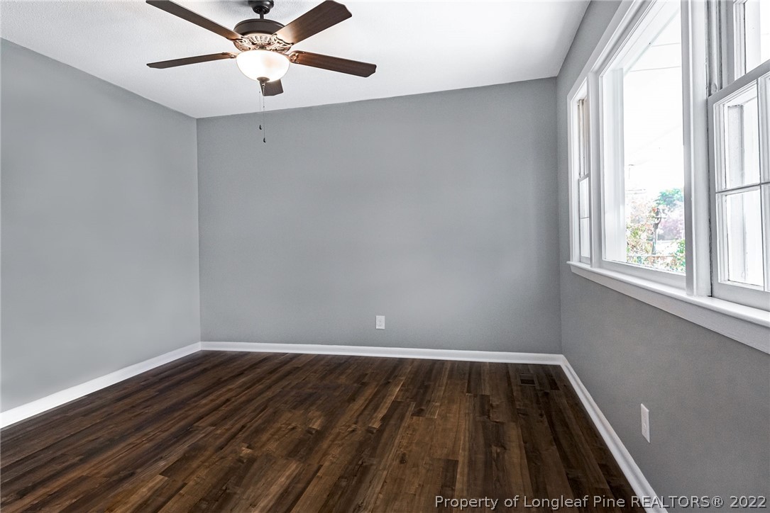467 North Platte Road Fayetteville, NC 28303 - Photo 10 of 50 wooden floor in an empty room with a window