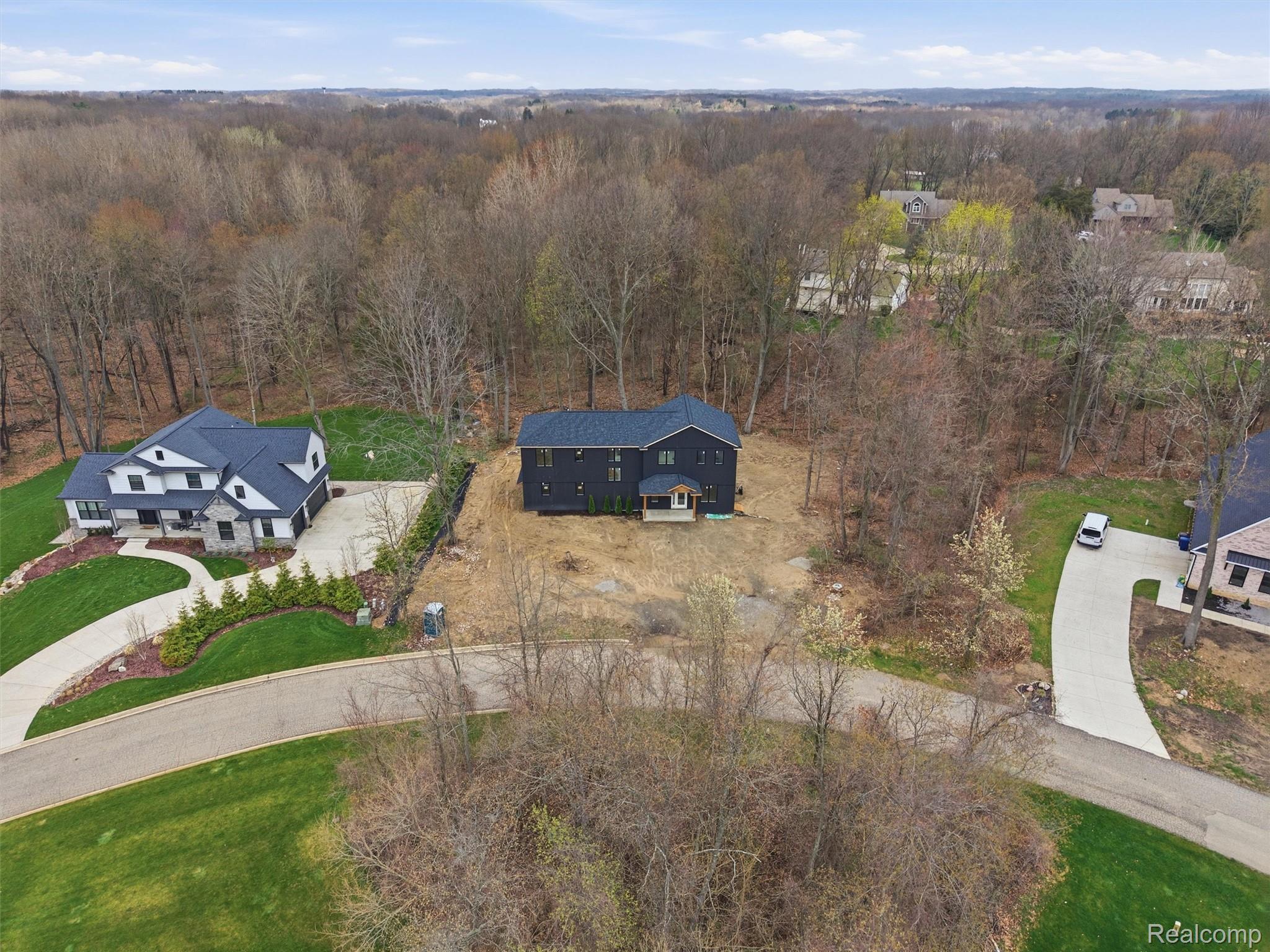 11810 Scenic Valley Road Davisburg, MI 48350 - Photo 36 of 46 Drone / aerial view of a forest