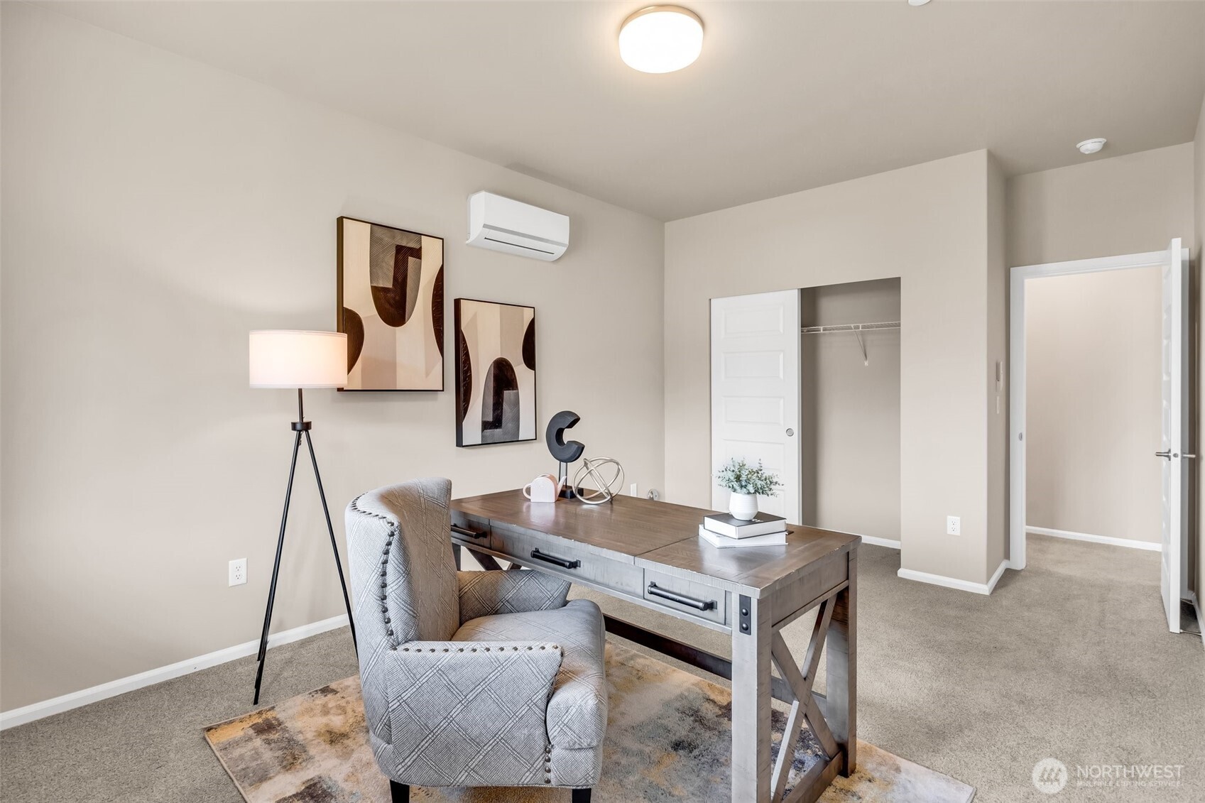 23812 Southeast 291st Street Maple Valley, WA 98010 - Photo 21 of 40 a living room with furniture and a lamp